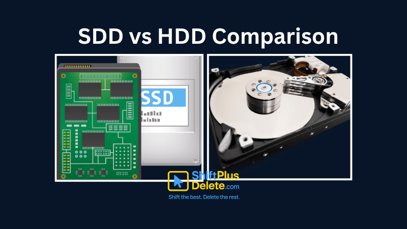 SSD vs HDD comparison