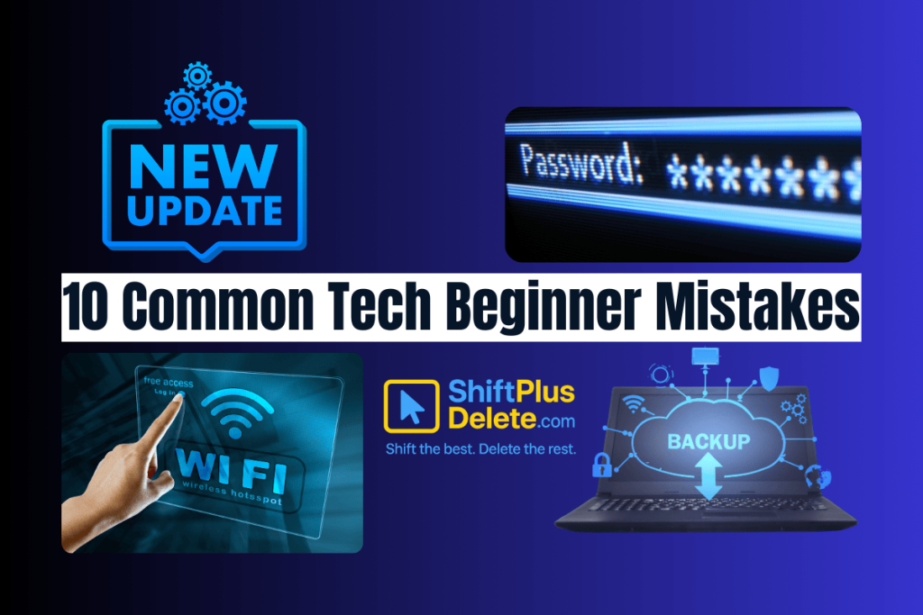 tech beginner mistakes
