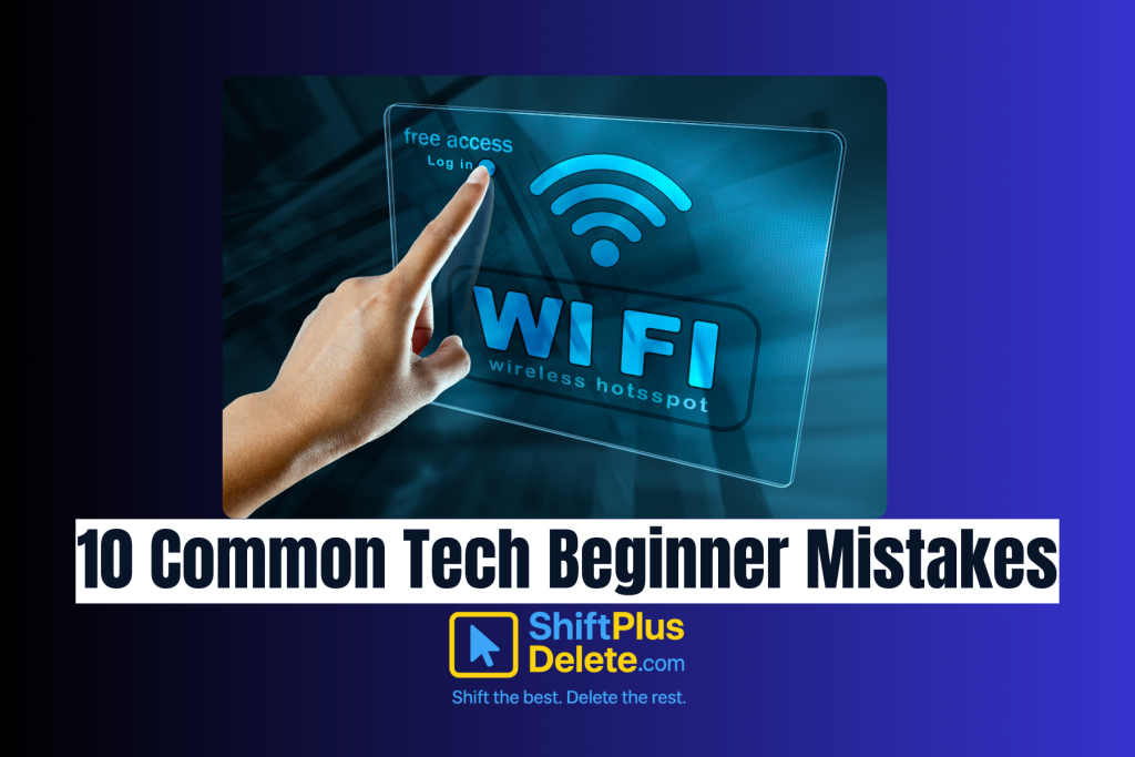 tech beginner mistakes