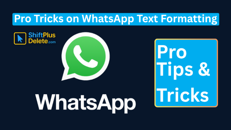 Pro Tricks on WhatsApp Text Formatting