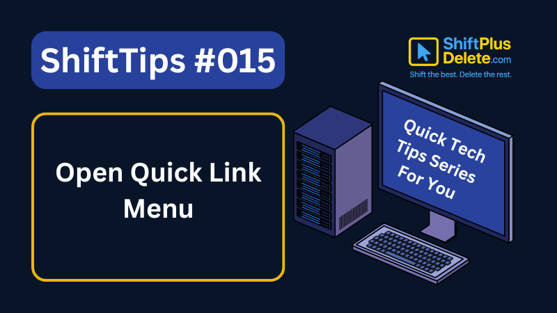 quick link menu windows