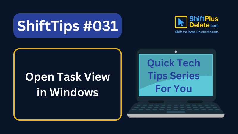 open task view windows