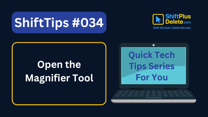 windows magnifier shortcut