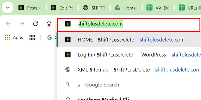 Jump to Address Bar in File Explorer