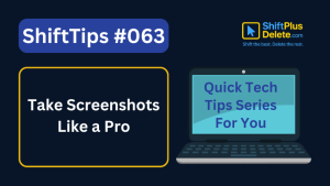 Take Screenshots Like a Pro